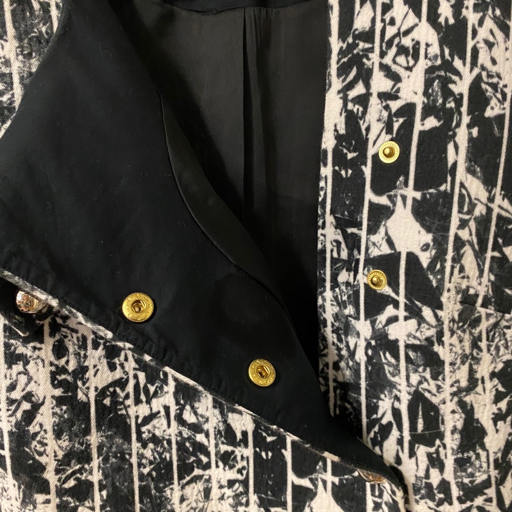 & Other Stories Abstract Print Jacket - image 4